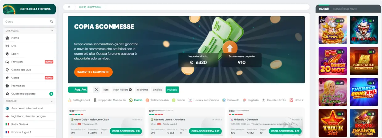IviBet casinò